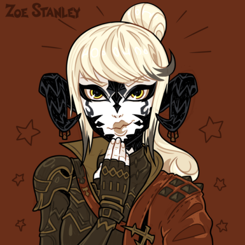zoestanleyarts:   Monochromatic bust sketches commissions I did for September 2019  Sam Gardner - @G