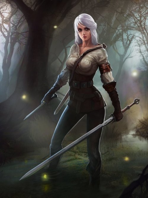 Cirilla Fiona Elen Riannon  Adam Węsierski www.artstation.com/artwork/0n0zY