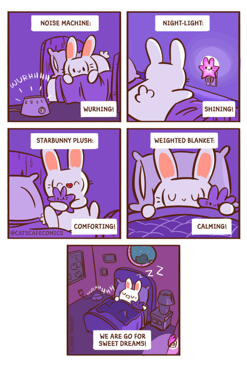 catscafecomics: Bedtime prep!