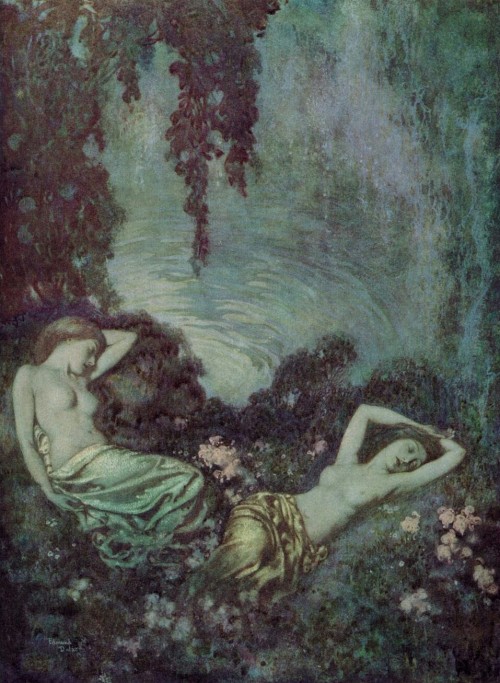 Al Aaraf, from Edgar Allan Poe’s The Bells and Other Poems by Edmund Dulac (1912)