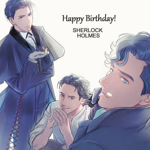 iimgss: Happy Birthday! Sherlock Holmes!