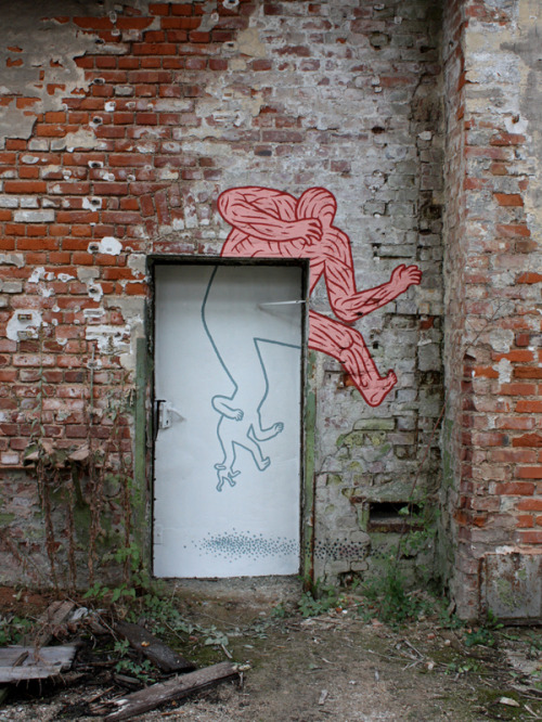  Street Art Figures That Interact With Their Surroundings by Daan Botlek  