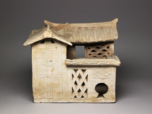 Burial model of a houseGuangdong province (place of creation)Han Dynasty (c. 206 BC - AD 220)earthen