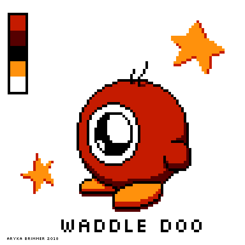 Pixel daily #47, generic enemy. One of my favorites! <3