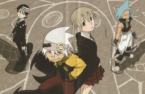 paleocat: Soul Eater The Complete Series DVD inside cover