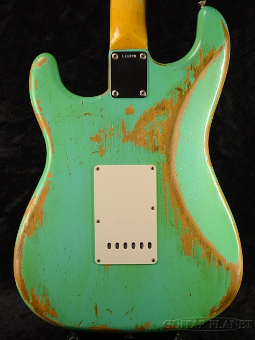 bushdog:  Fender USA Custom Shop TBC 1964 Stratocaster Heavy Relic -Sea Foam Green- 2014 