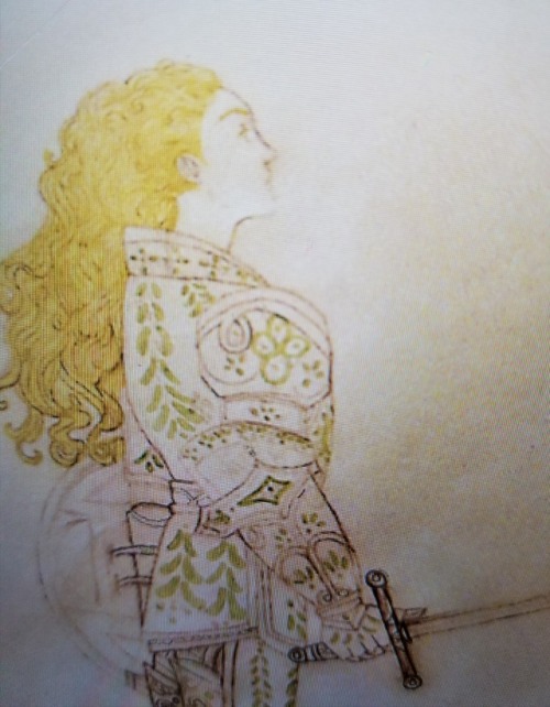 youngman-willow:Eowyn in armorfor @ivorwendarcy@tolkiensecretsanta2017