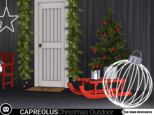 Capreolus Christmas Outdoor DecorationsDownload at TSR