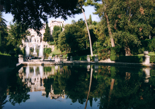 italian-landscapes: Villa d’Este, Tivoli, Lazio, Italy (XVI sec. - 16th C AC) Google Maps