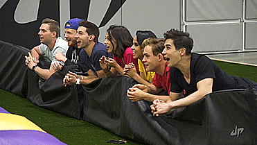 50-shades-of-boredom: Dude Perfect vs. Power Rangers