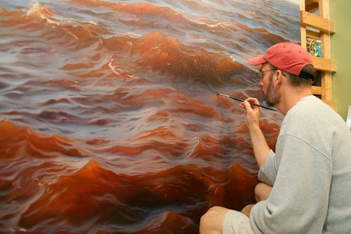 wetheurban:   ART: Hyper Realistic Paintings by Matthew Cornell Like, are you joking… this is beyond amazing. Matthew Cornell holds a BFA from California State University, Long Beach. He describes his paintings as ‘sublime observations,’ dramatized