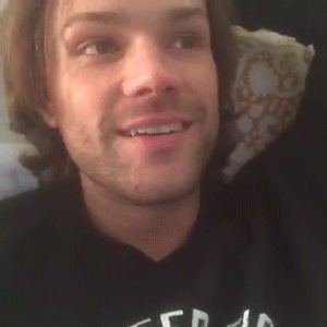 Just Jared Being A Sweetie While Watching 11x07 With Everyone Last Night.