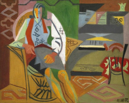 urgetocreate: André Lhote, Portrait d'Anne en Buste, 1924