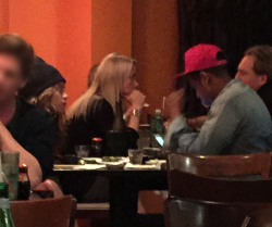 dopest-ethiopian:  celebritiesofcolor:  Beyonce yells and points her finger at Jay-Z when he ignores her and pays attention to his phone while out to dinner at a Sushi restaurant in Los Angeles, Ca.    Or maybe she wasn’t yelling and she was telling