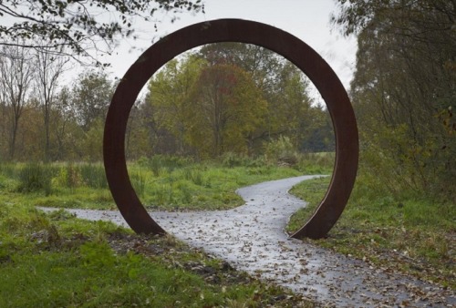 ohnorobo:&ldquo;Moon-Gate by Alec Finlay, 2008, Scotland&rdquo; - Alexander Maris