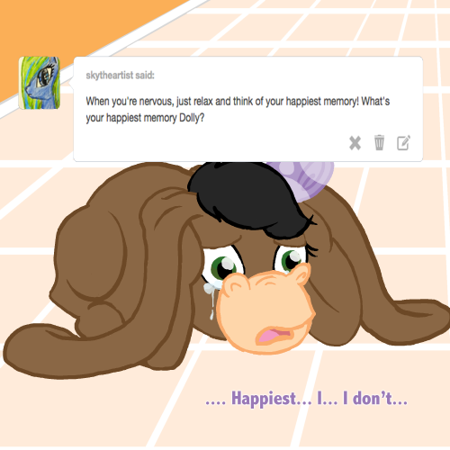 a-s-k-dolly:  … I can’t…. Remember…. Where am I, I…. Wait. Who are you, and… Who am I?  Oh no… poor babbu! ;w; 