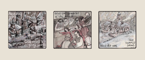 shebsart:‘’ She stood on the end of the dock, pale and goosefleshed and shivering in the