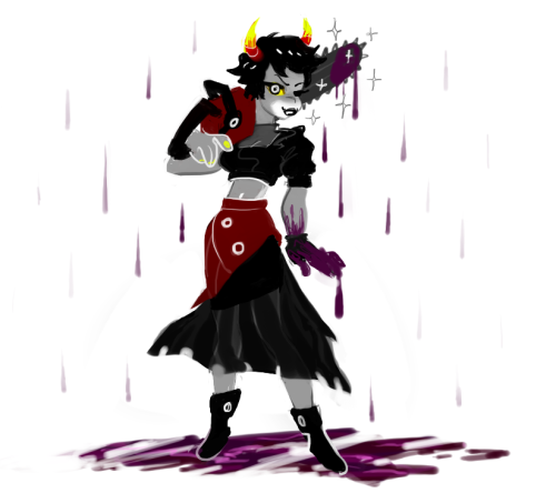 moriment:polks answered your question “homestuck requests?”kanaya wearing cute clothes, maybe lookin