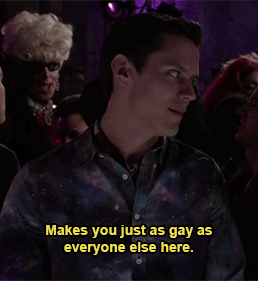 dontyoucallyourhusbanddaddy:  YAS AT THE CARRIE DIARIES NOT PUTTING UP WITH ANY OF YOUR INTERNALIZED HOMOPHOBIA BULLSHIT SINCE 2013 YAAAAAAASS