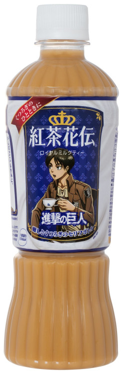 Kocha Kaden has released more of the complete bottle designs for the upcoming SnK milk tea collaboration, along with more details about the partnership itself that was previous announced here!For each character’s bottle, a different QR code will be