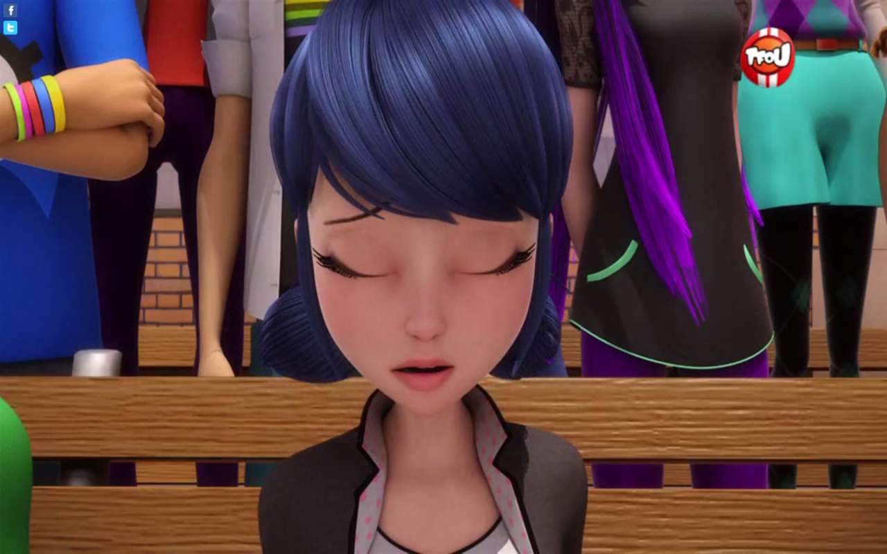 Adrien ad Marinette being done with Chloes shit