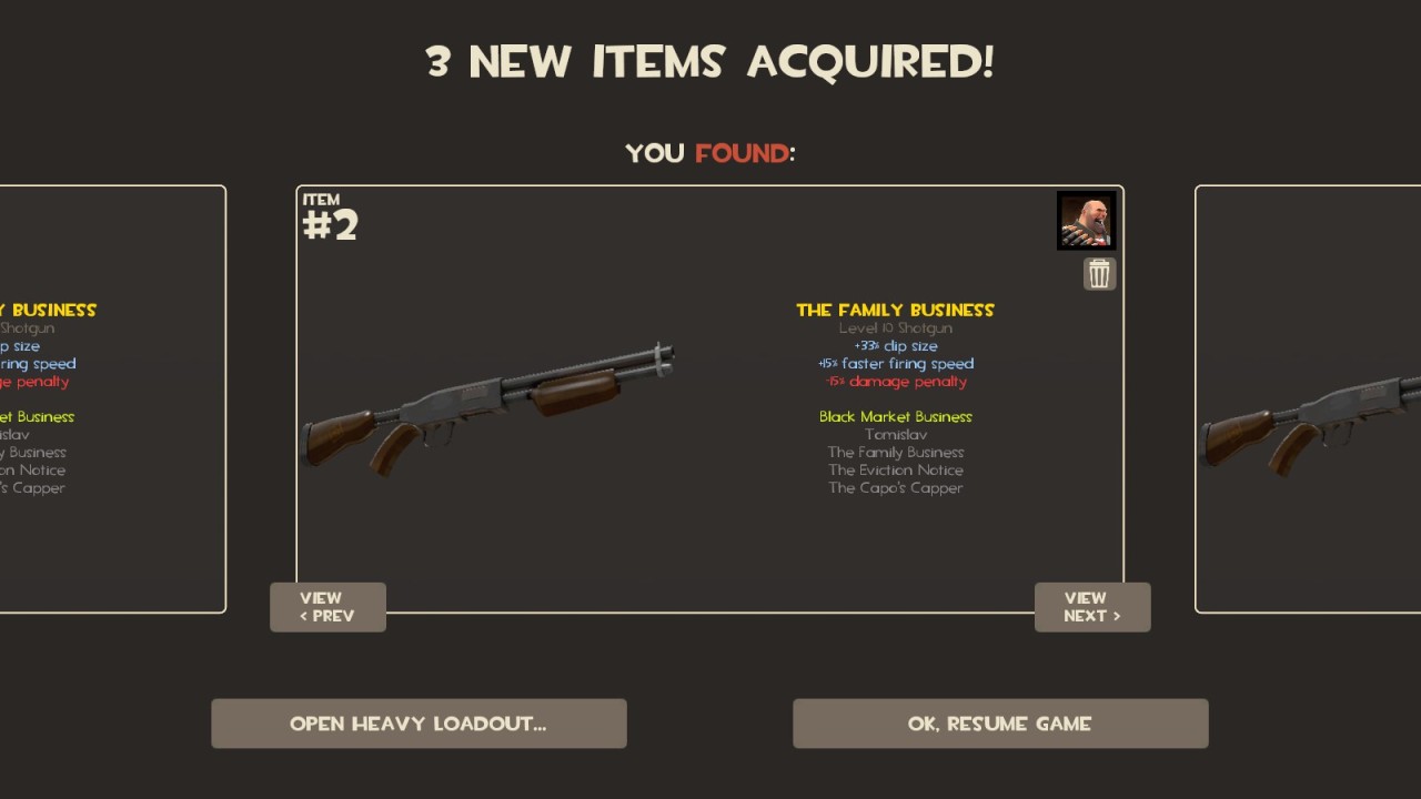 chongotheartist:  I want to thank valve for 3 of the same drop in one drop