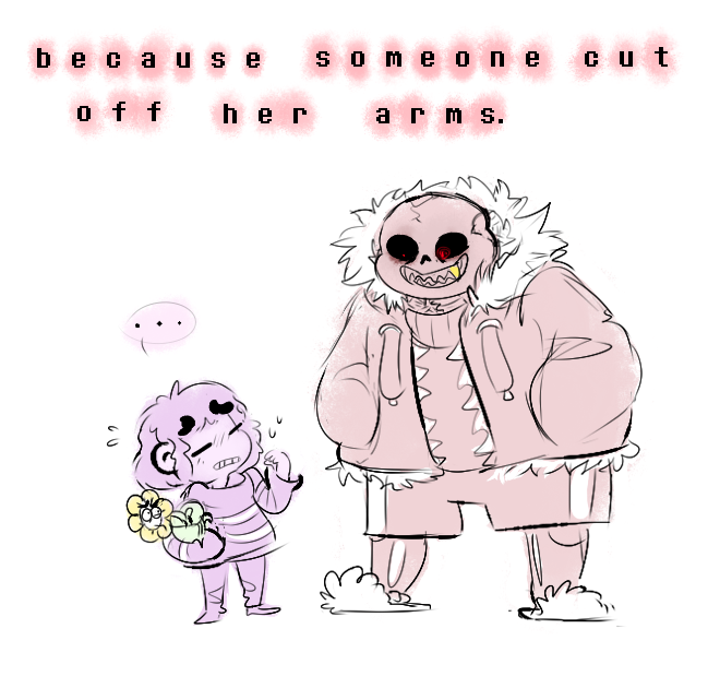 fillsyouwithdirtysins:  noodlenumber:  underfell sans is the type of guy who’d