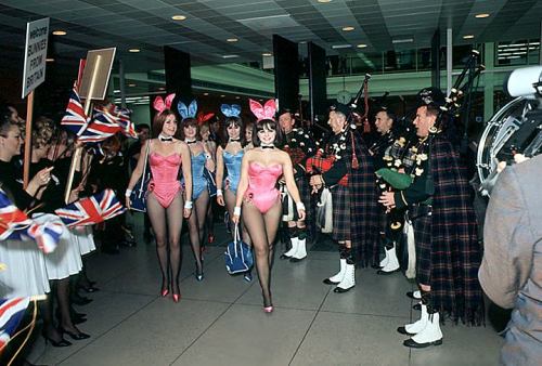 eroticaretro:A British “invasion” of Bunnies from the first London based Playboy Club ci