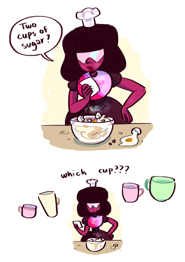 luurudoodles:  a Jasper and my fav gem for avaruuskala, and a baking Garnet for kahvikuppi!