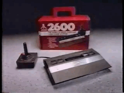 gifsofthe80s:  Atari 2600 Jr - 1987