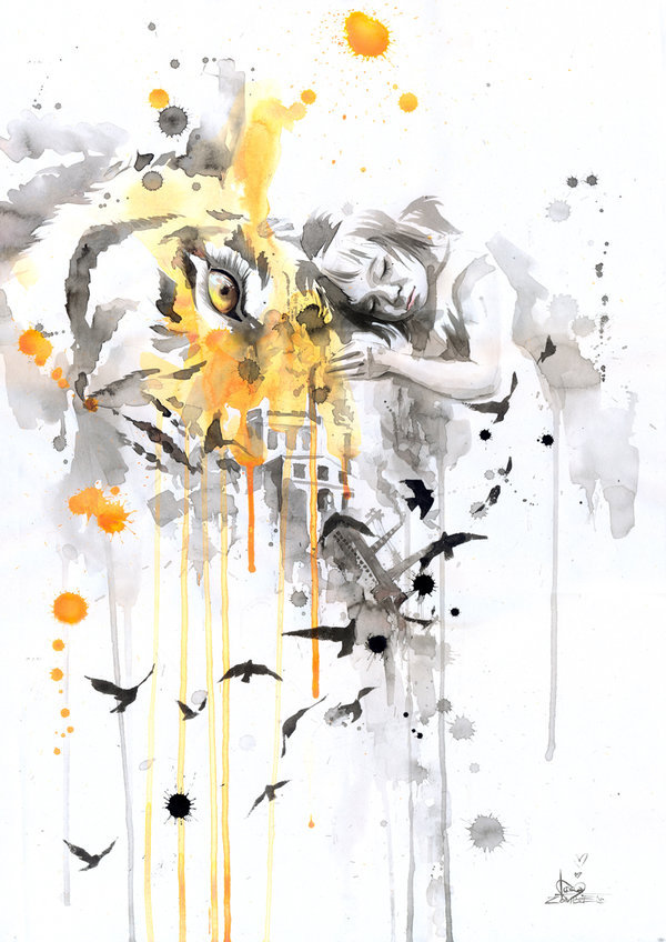 lohrien:  Illustrations by Lora Zombie