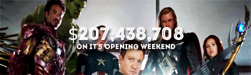 mcubitches:  Highest grossing franchise in domestic history.  