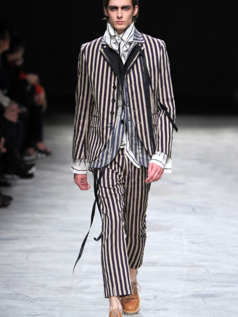 Dickensian Dandy - Men’s Resort 2014 Ann Demeulemeester