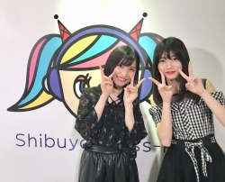 seinafukufuku:  Fukuoka Seina’s SHIBUYA DE SHINING | Fukuoka Seina &amp; Chiba Erii