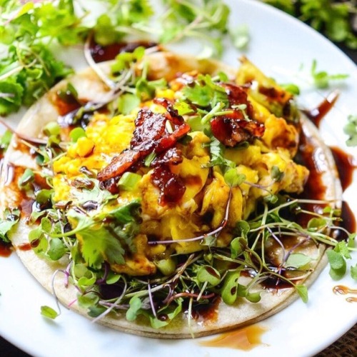 It’s Taco Tuesday! Devouring these Farmers Market Breakfast Tacos from our Fresh New Year, Fre