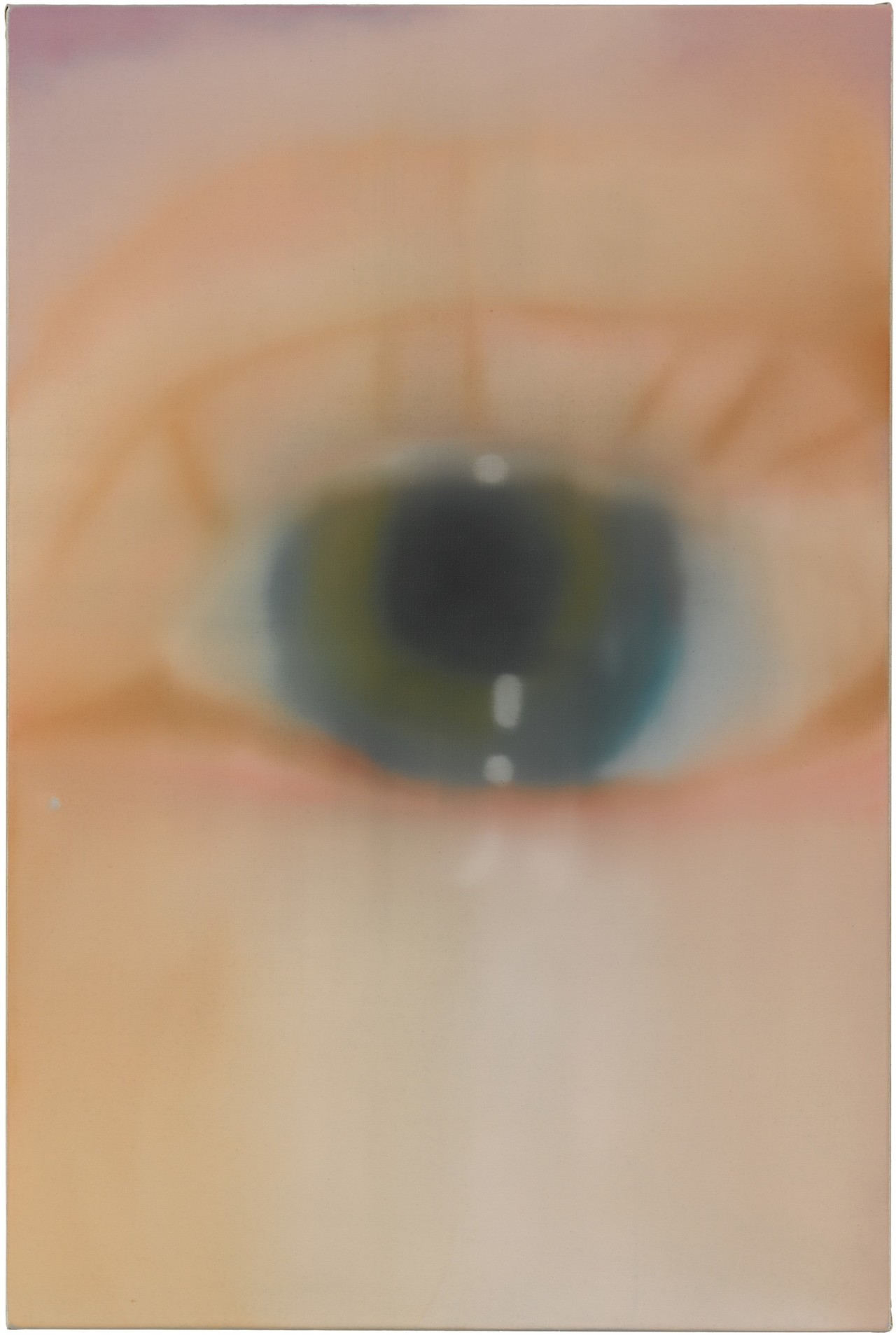 thunderstruck9:  Eberhard Havekost (German, b. 1967), Auge [Eye], 2016. Oil on canvas,