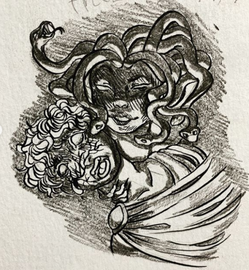 Another Inktober! In Both Pencil Shaded And Ink Shaded Form