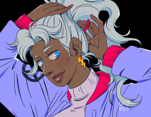 one Ororo, six OroroI tried to made her more 80′s and younger :3(Ahí van los colores, lo feo es el a