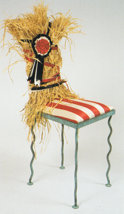aqqindex:  Benedicte Ollier, Chaise Revolutionnaire, 1989 