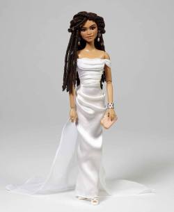 dollgenie:  Zendaya OOAK Barbie doll by Mattel designer Carlyle Nuera. 