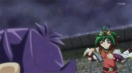 nicosrobins:  Yuya and Kachidoki + Handshake (Episode 39 vs. 113) requested by Anonymous