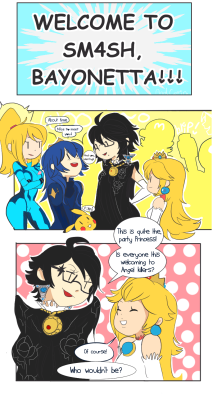 croquis:  everybody loves Bayonetta everybody   XD