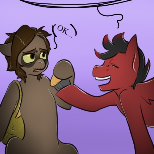 ask-the-little-misfit-filly:  edgarallanpony:  By the by, Misfit you want some of