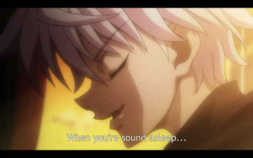 It’s easy to forget Killua is twelve but then he buys a million ChocoRobos and brings poop up 