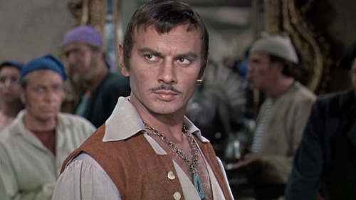 THE BUCCANEER (Dir: Anthony Quinn, 1958).