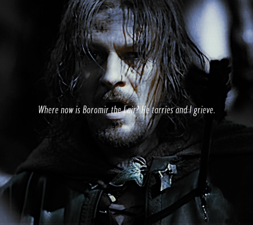 princeimrahils: Oh Boromir! The Tower of Guard shall ever northward gazeTo Rauros, Golden Rauros Fal