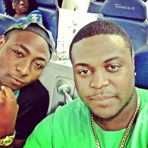 davido x his senior brother, Adewale Adeleke