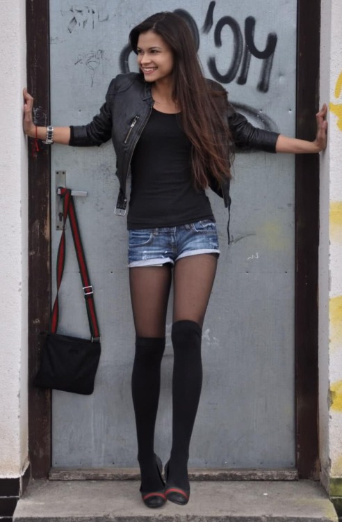 Spring, Summer, Autumn, Winter. Tights every day. 