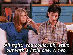 sharewithmeyourpoem:  FRIENDS - Monica and