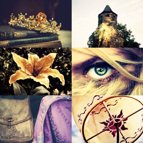 aesthetics-personalities:  Aesthetic: Rapunzel/Tangled "Stars get tangled in her haired wheneve